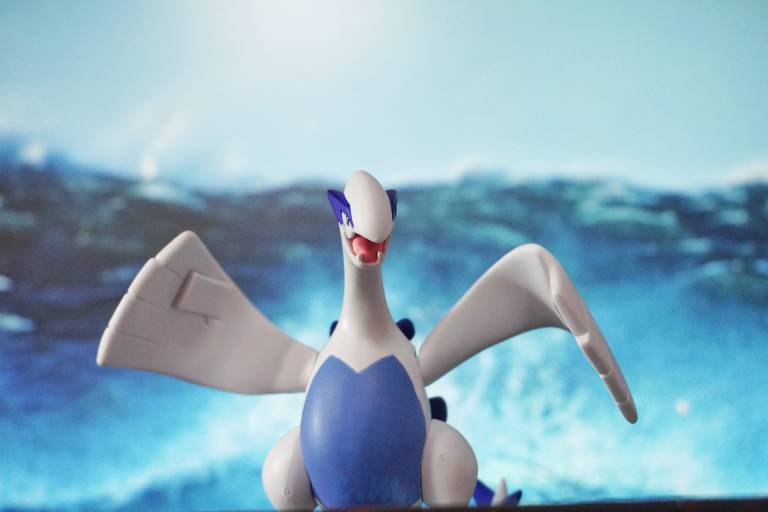 Lugia (the legendary Pokémon of this game)