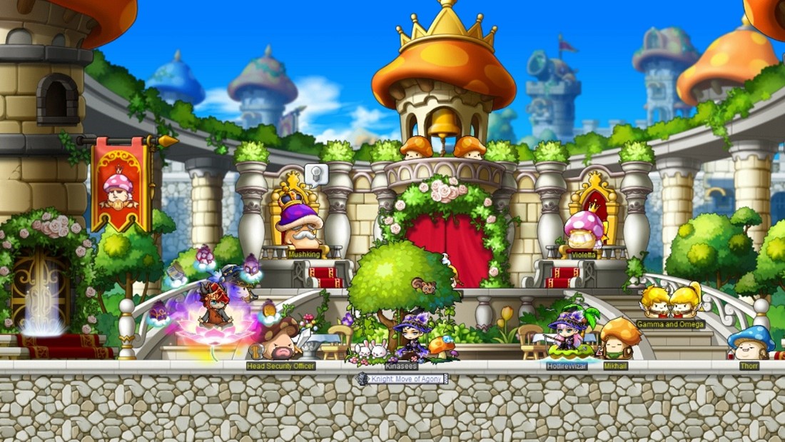 Screenshot of Maple Story