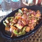 One of my favourite dishes in Mwanza - paneer sizzler