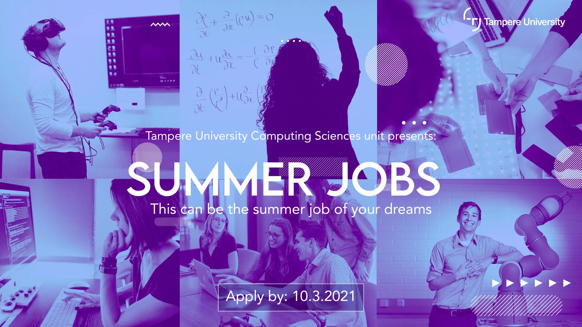 Seeking for a cool summer job or parttime job? Check out Tampere