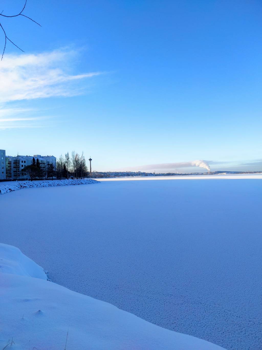 Frozen Lake during the winter