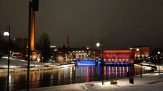 Tampere yöllä, kuva: Sini Kivioja
