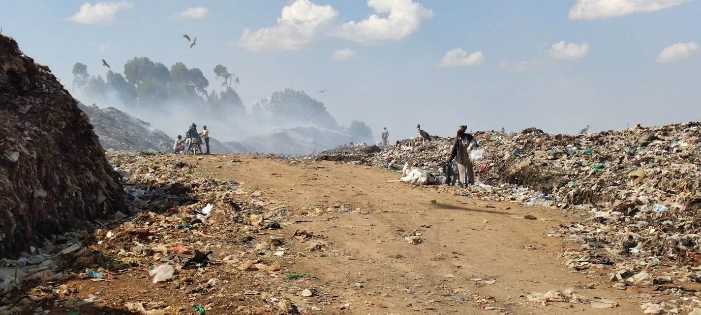 Landfill in Kenya.