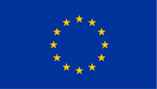 EU:n tunnuskuva eli keltaiset tähdet sinisellä pohjalla