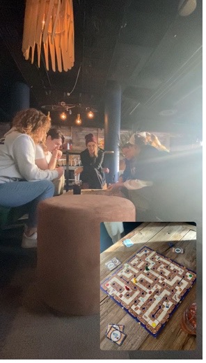 Boardgames at a Bar