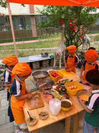 Chinese children playing.