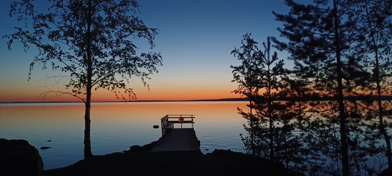 Midnight sunset in Tampere