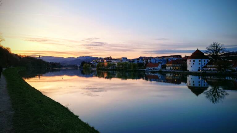 River view in Maribor