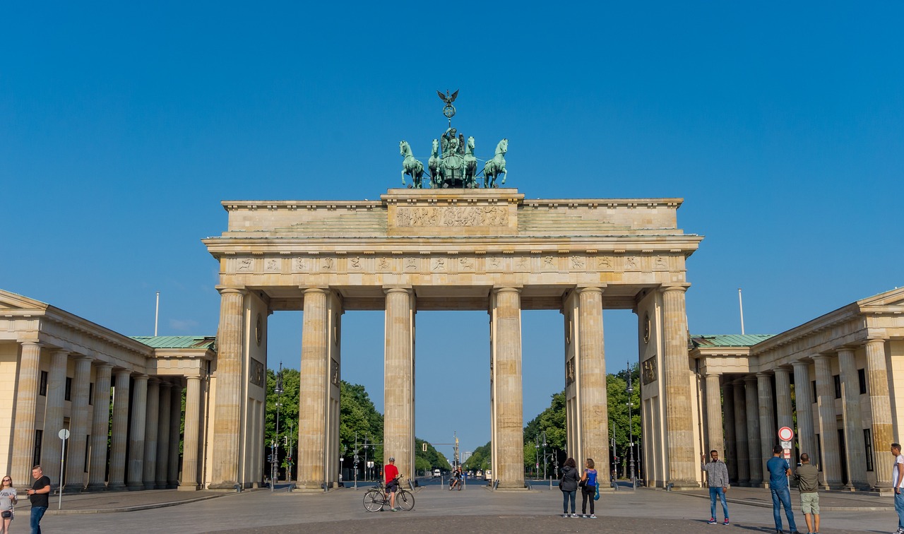 Berlin Brandenburg gate Brandenburger Tor Germany